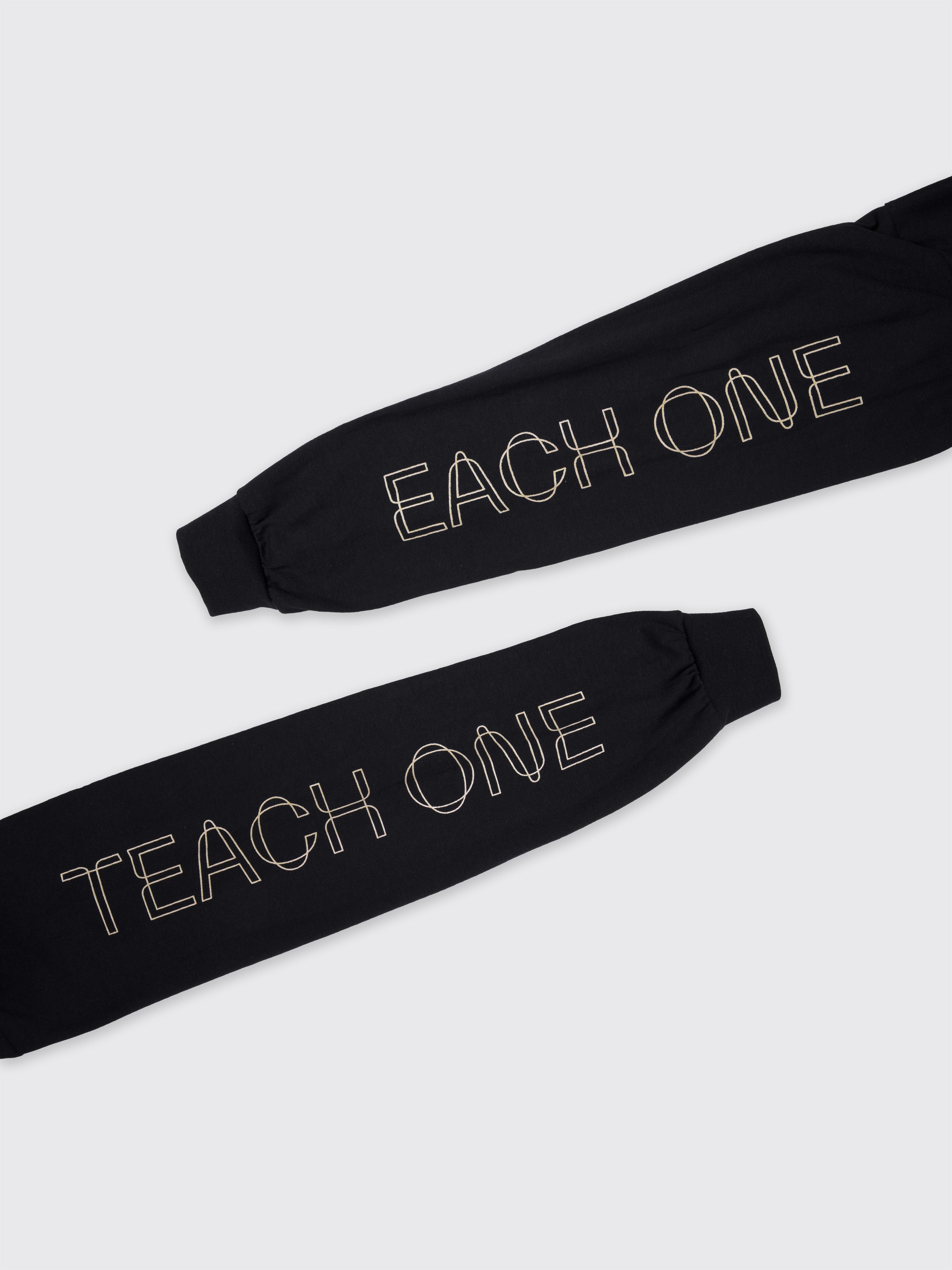 "Each One Teach One" Black Long sleeve