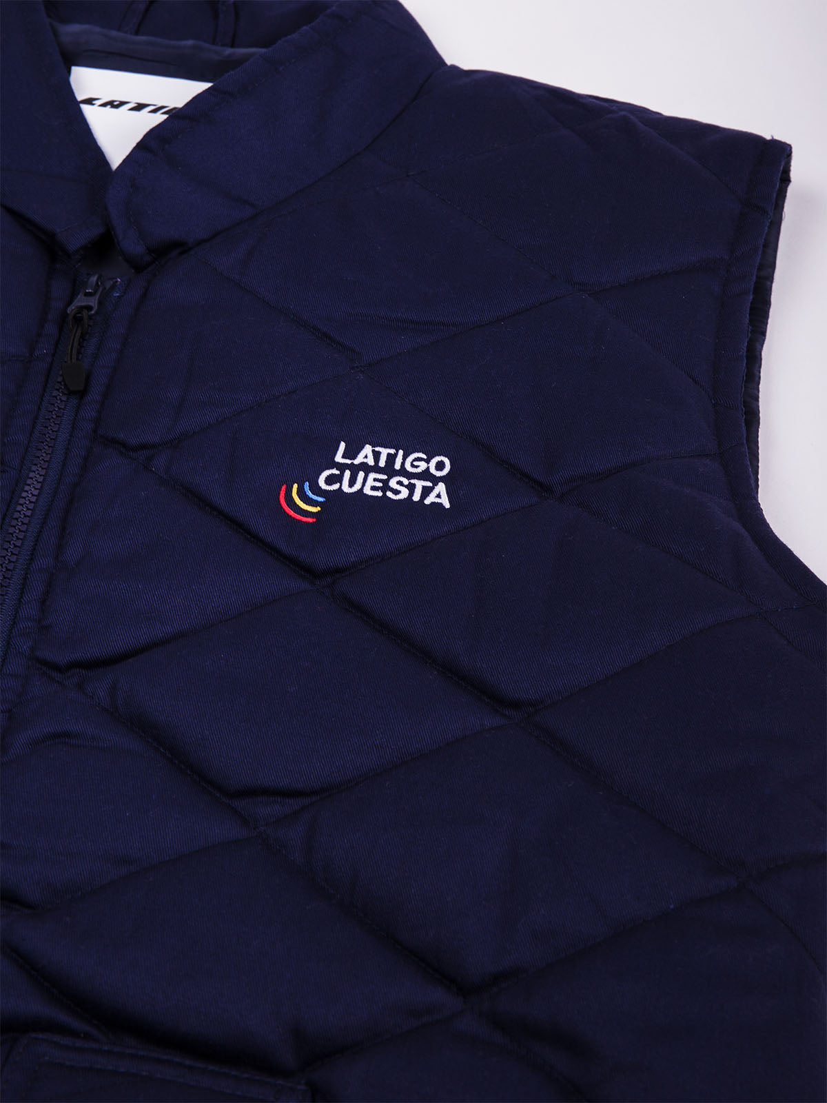 "Jesús Cuesta x LATIGO" Oversized Embroidered Vest