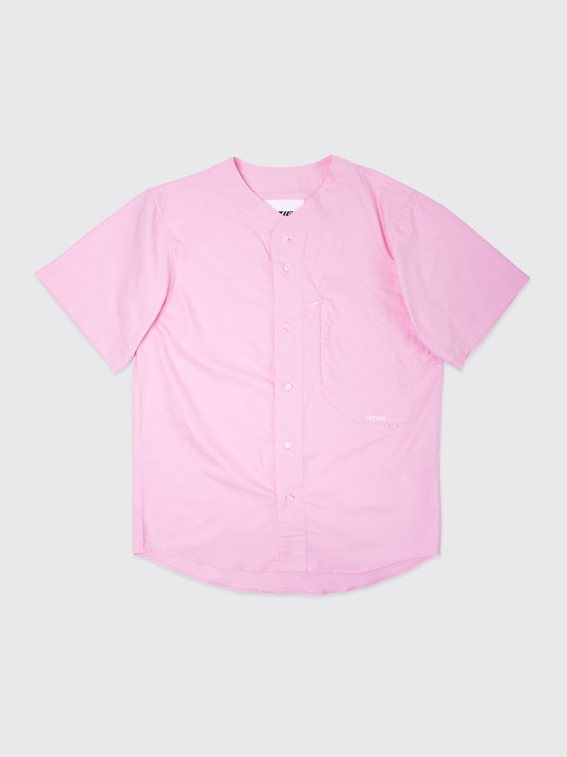 "Oxford Pack" Baseball Shirt Pink