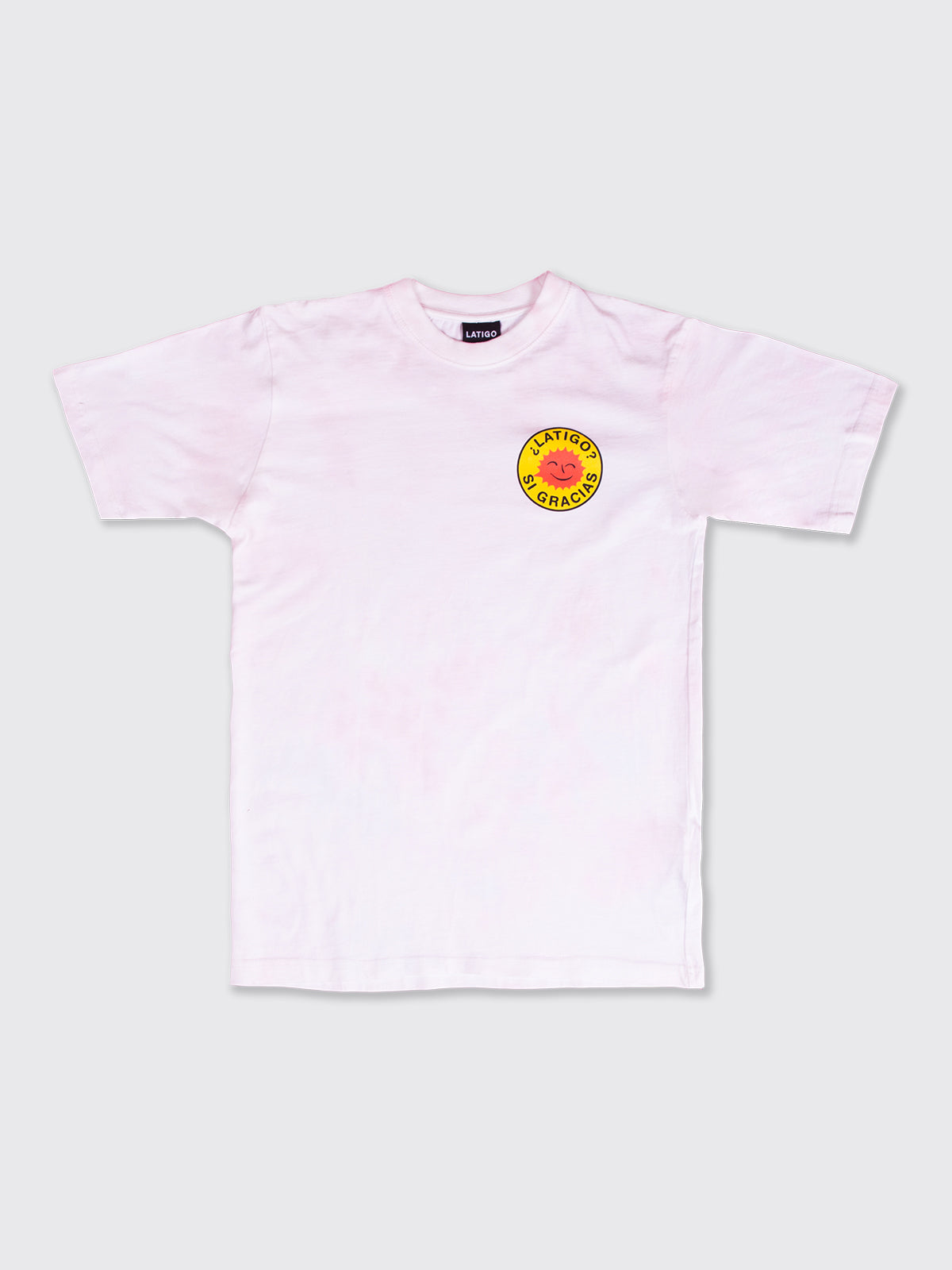 "Te Ama" Pink Dyed Tee